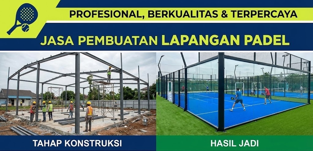 Jasa Pembuatan Lapangan Padel