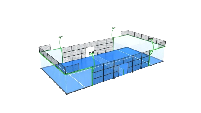 Super Panoramic Padel Court